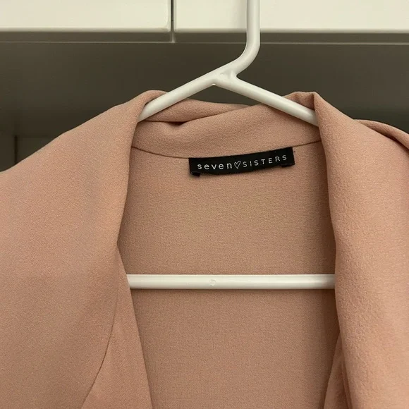 Pink Long duster jacket - Picture 3 of 5